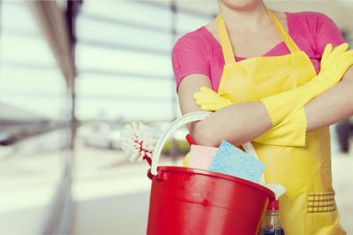 Waste disposal and governing law terms for UK cleaning services